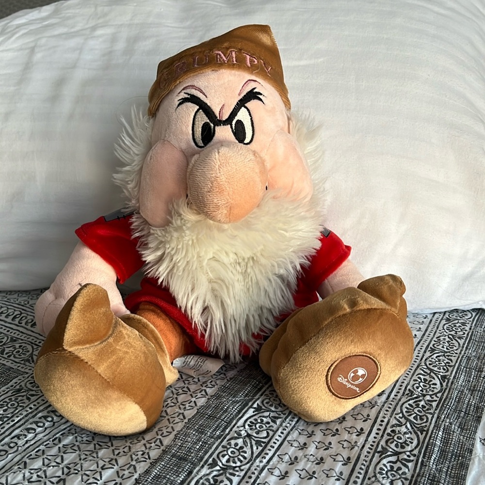 Disney Store Grumpy Plushie